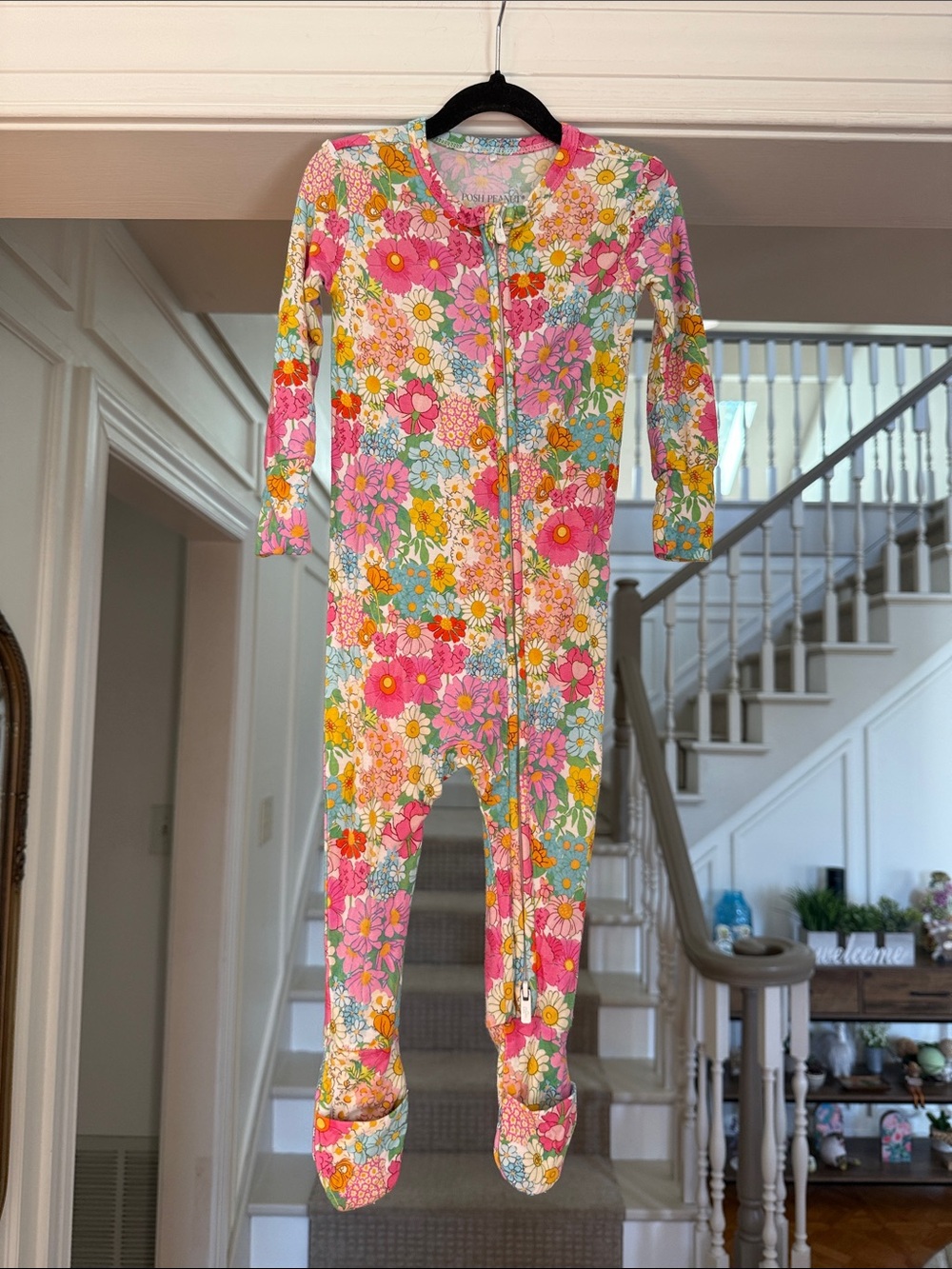 Posh Peanut Floral Margie Convertible One Piece